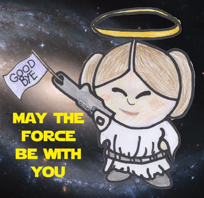290 Touching Tributes To Late Carrie Fisher By Artists Around The World