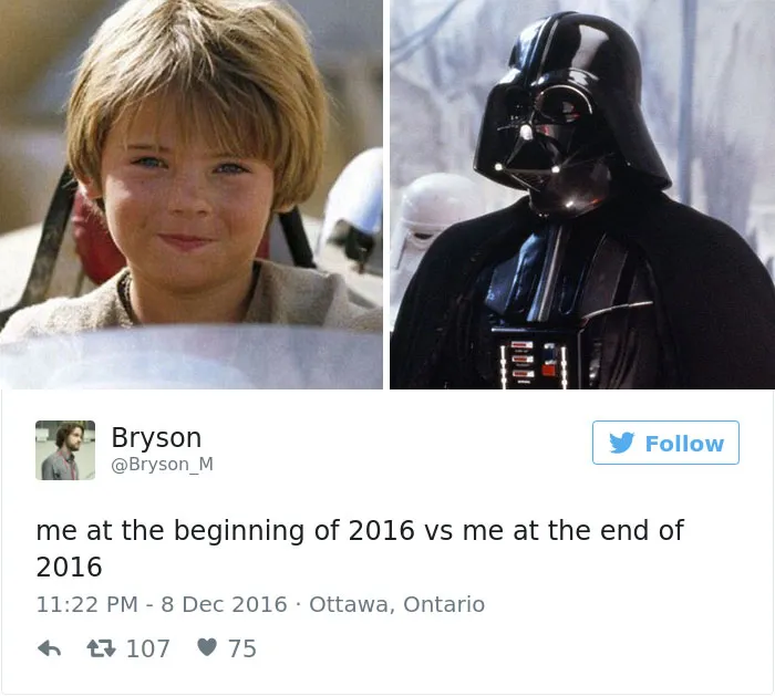 76 Hilarious Before-And-After Transformation Pics Show How 2016 Changed People