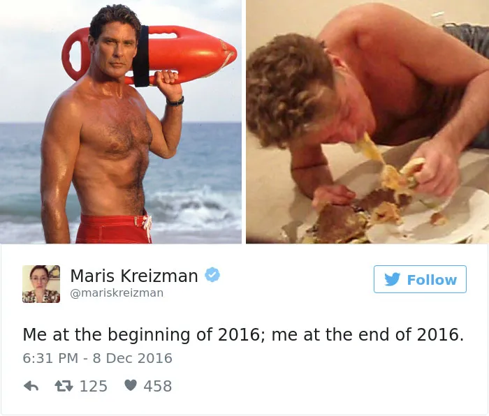 76 Hilarious Before-And-After Transformation Pics Show How 2016 Changed People