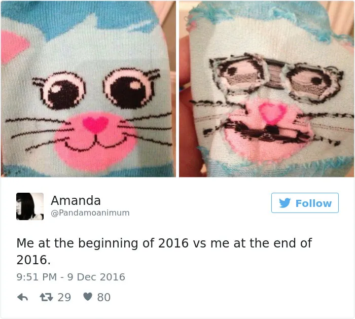 76 Hilarious Before-And-After Transformation Pics Show How 2016 Changed People