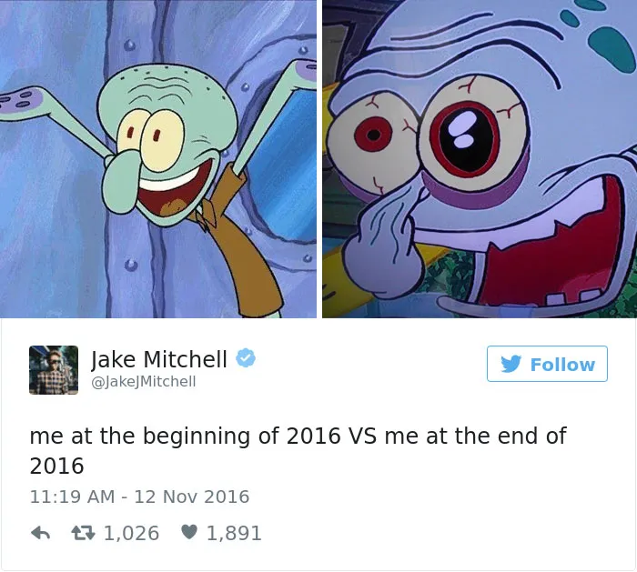 76 Hilarious Before-And-After Transformation Pics Show How 2016 Changed People