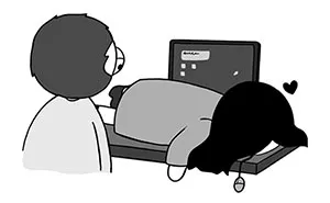 Girlfriend Secretly Illustrates Everyday Life With Her Boyfriend, He Uploads Comics Online And They Go Viral