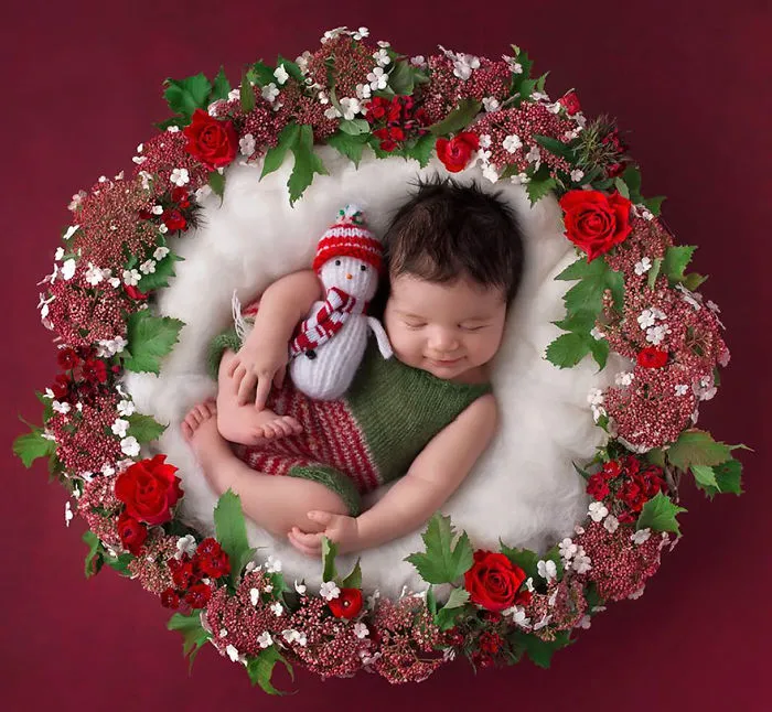 77 Babies Celebrating Their First Ever Christmas