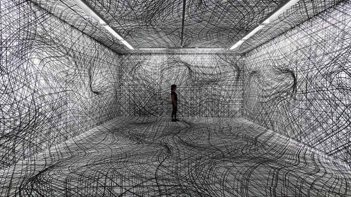 Optical Illusion Rooms By Peter Kogler Will Give You Vertigo