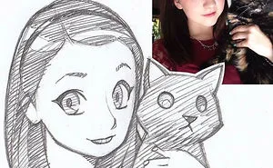 Illustrator Turns People And Their Pets Into Cartoon Characters
