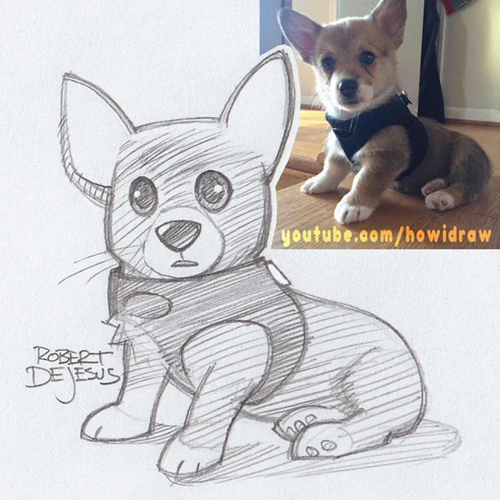 Illustrator Turns People And Their Pets Into Cartoon Characters