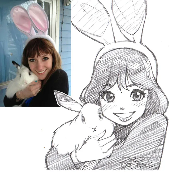 Illustrator Turns People And Their Pets Into Cartoon Characters