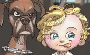 Illustrator Turns People And Their Pets Into Cartoon Characters