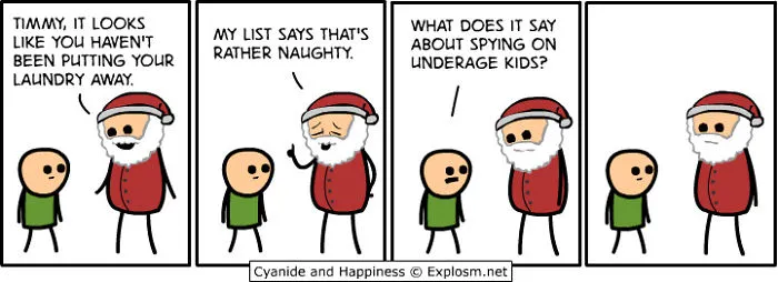 42 Hilariously Inappropriate Christmas Comics By Cyanide & Happiness