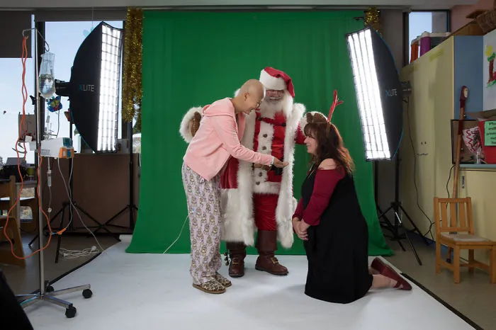This Photographer Is Using Photoshop To Give Seriously Sick Children A Magical Christmas They Couldn't Have