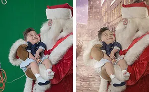 This Photographer Is Using Photoshop To Give Seriously Sick Children A Magical Christmas They Couldn't Have