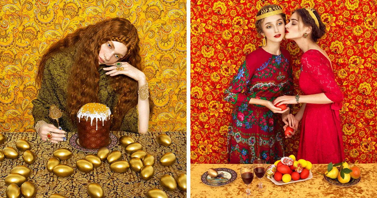 Estas mujeres modernas con ropas tradicionales celebran la belleza única del folklore eslavo