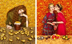 Colorful Portraits Celebrate The Unique Beauty Of Slavic Folklore By Combining Traditionalism With High-Fashion