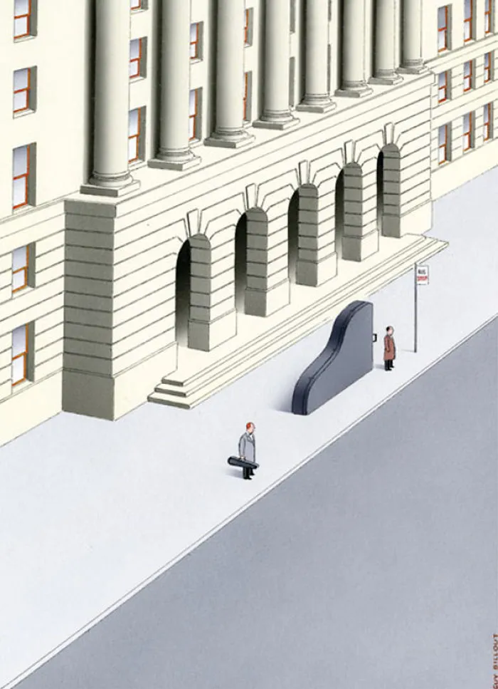 68 Mind-Twisting Surreal Illustrations By Guy Billout That Will Make You Look Twice
