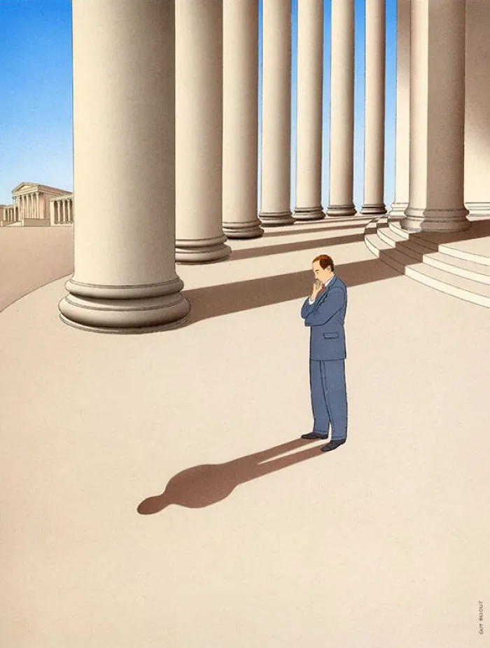 68 Mind-Twisting Surreal Illustrations By Guy Billout That Will Make You Look Twice