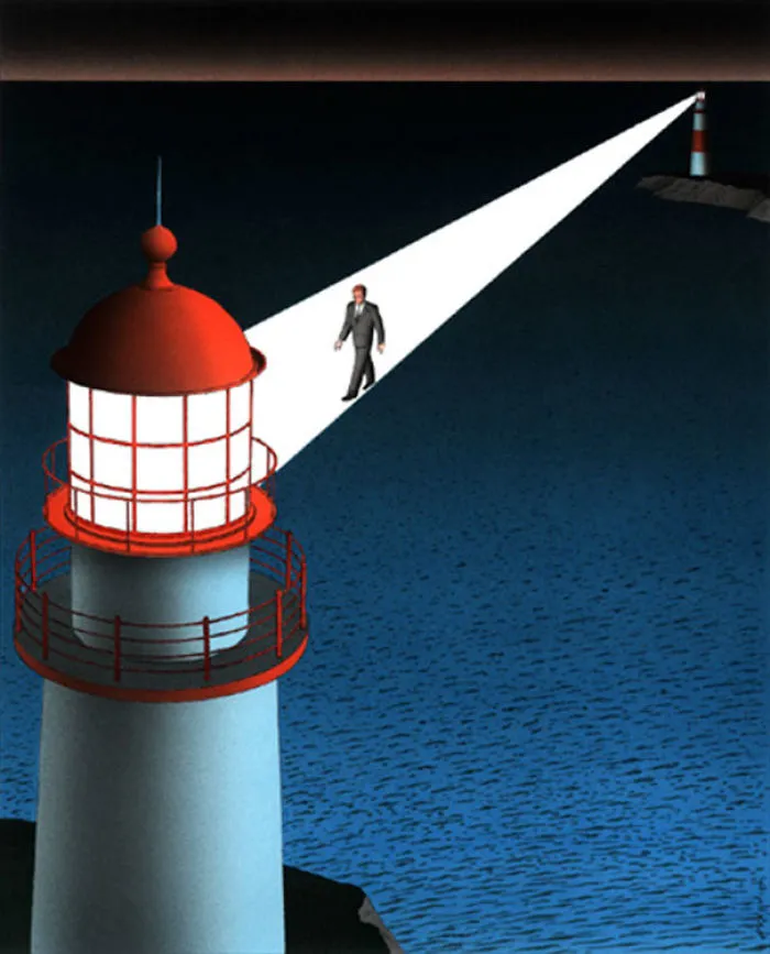 68 Mind-Twisting Surreal Illustrations By Guy Billout That Will Make You Look Twice