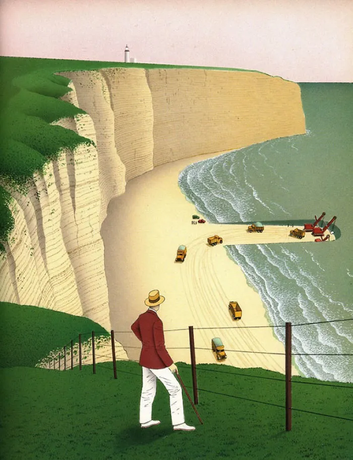 68 Mind-Twisting Surreal Illustrations By Guy Billout That Will Make You Look Twice