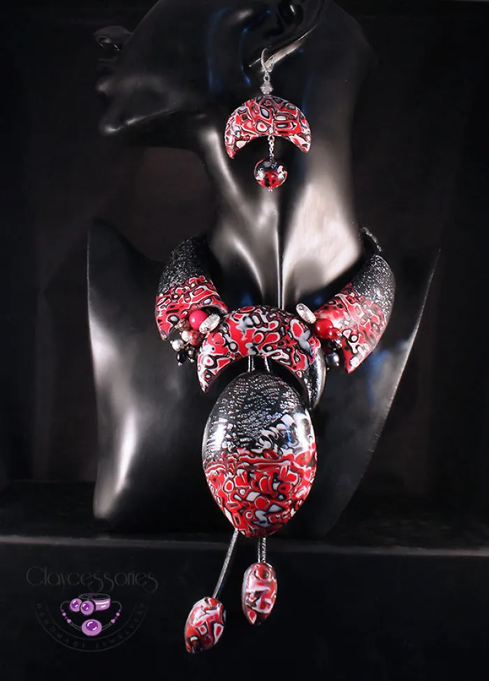 Original Design Of Polymer Clay Art Jewellery