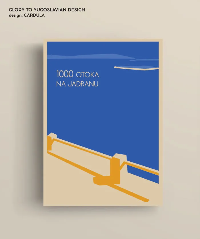 I Redesigned Famous Yugoslavian Posters To Bring Back Good Memories (Part 4)