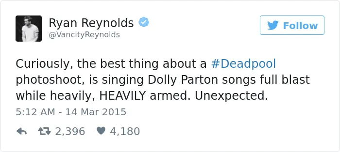 93 Times Ryan Reynolds Was The King Of Twitter