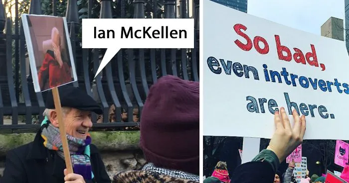 235 Of The Best Signs From Women's Marches Around The World