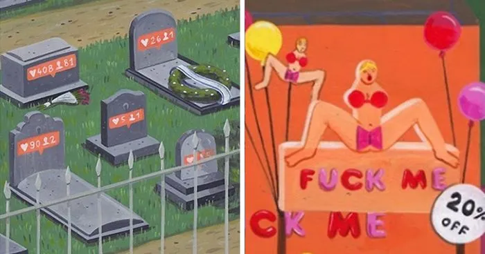 49 Honest Illustrations About Today's Society By Brecht Vandenbroucke