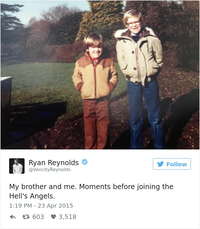 93 Times Ryan Reynolds Was The King Of Twitter
