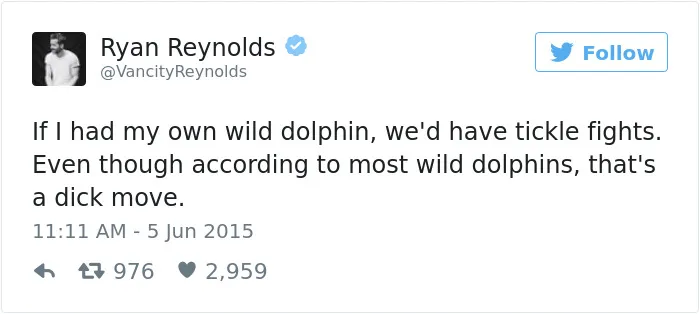 93 Times Ryan Reynolds Was The King Of Twitter