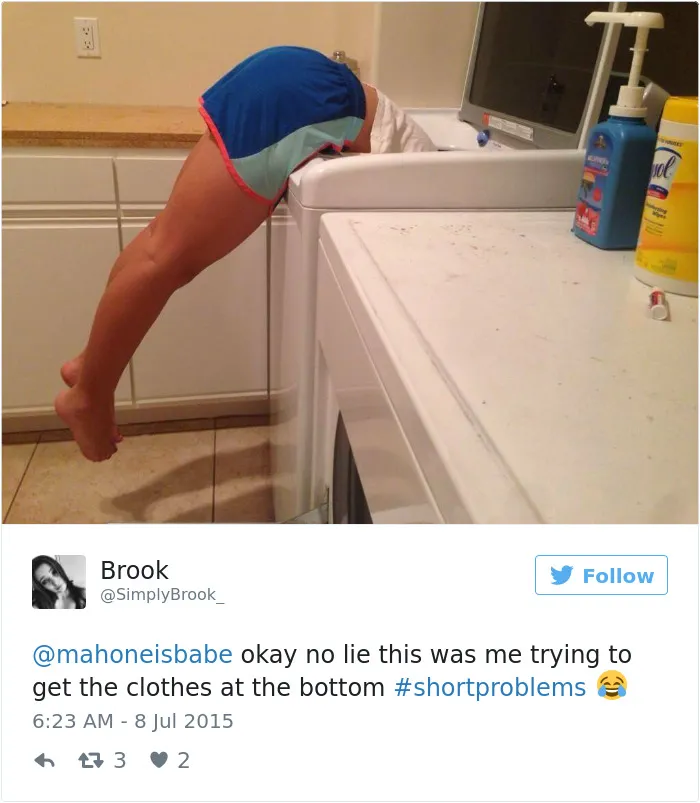99 Short People Problems Only Those Who Can't Reach The Top Shelf Will Understand
