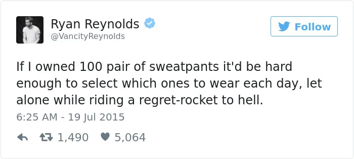 93 Times Ryan Reynolds Was The King Of Twitter