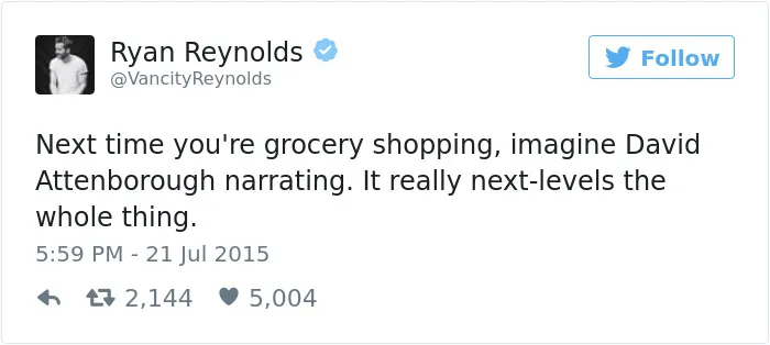 93 Times Ryan Reynolds Was The King Of Twitter