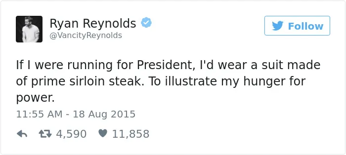 93 Times Ryan Reynolds Was The King Of Twitter