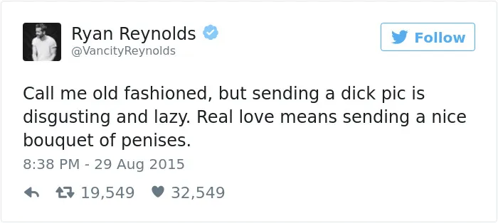 93 Times Ryan Reynolds Was The King Of Twitter