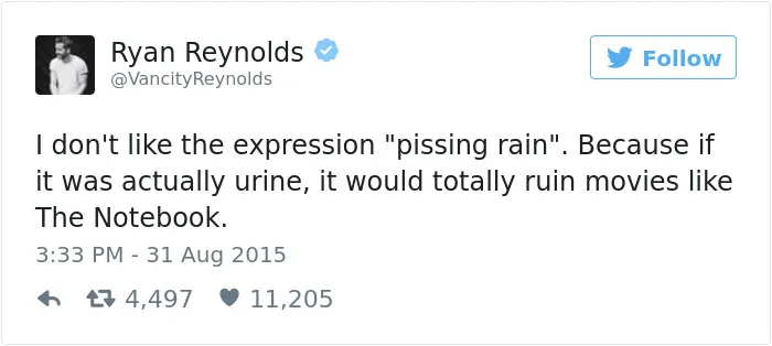 93 Times Ryan Reynolds Was The King Of Twitter
