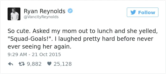 93 Times Ryan Reynolds Was The King Of Twitter