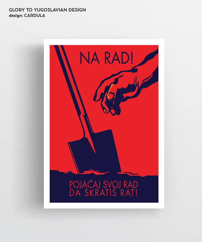 I Redesigned Famous Yugoslavian Posters To Bring Back Good Memories (Part 4)