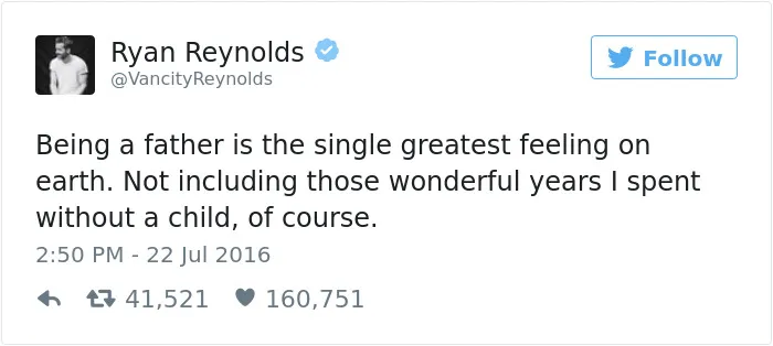 93 Times Ryan Reynolds Was The King Of Twitter