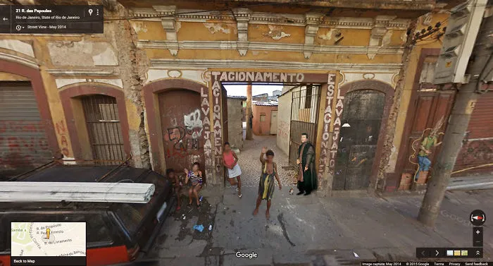 Classic Paintings Invade The Streets Of Google Street View