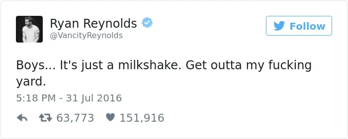 93 Times Ryan Reynolds Was The King Of Twitter
