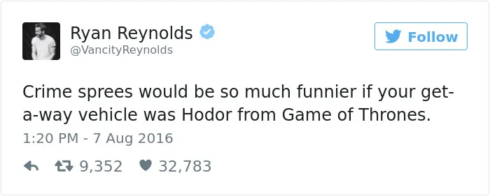 93 Times Ryan Reynolds Was The King Of Twitter