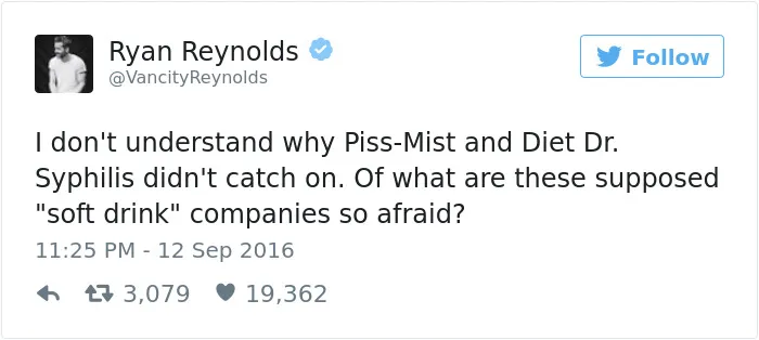 93 Times Ryan Reynolds Was The King Of Twitter