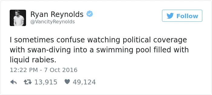 93 Times Ryan Reynolds Was The King Of Twitter