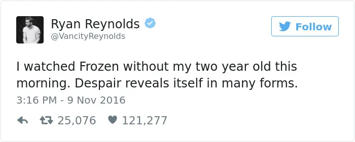 93 Times Ryan Reynolds Was The King Of Twitter