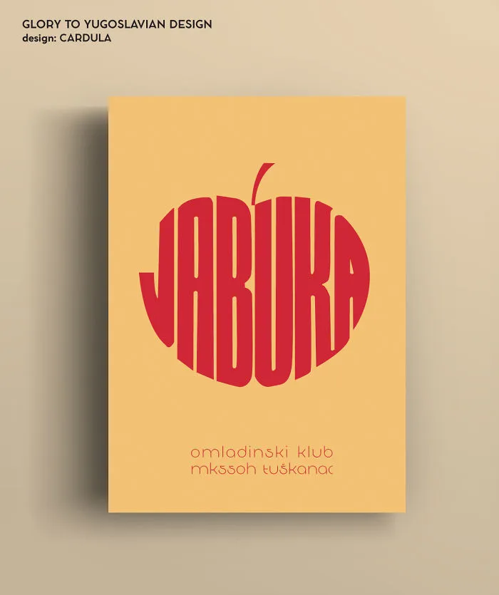 I Redesigned Famous Yugoslavian Posters To Bring Back Good Memories (Part 4)