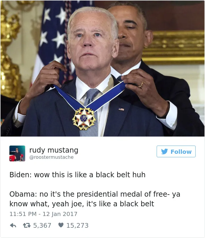 30 Hilarious Memes About Obama Surprising Joe Biden With The Medal Of Freedom
