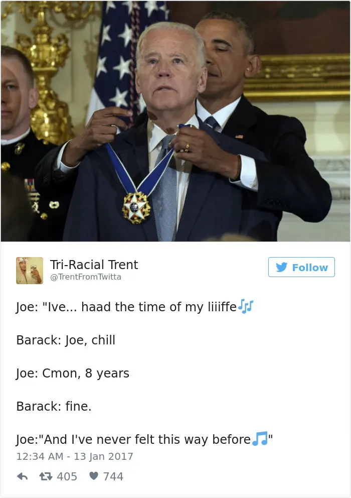 30 Hilarious Memes About Obama Surprising Joe Biden With The Medal Of Freedom