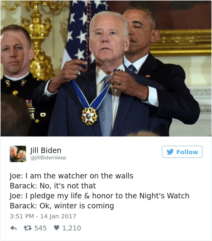 30 Hilarious Memes About Obama Surprising Joe Biden With The Medal Of Freedom