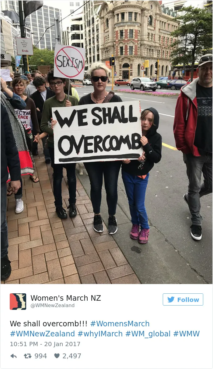 235 Of The Best Signs From Women's Marches Around The World
