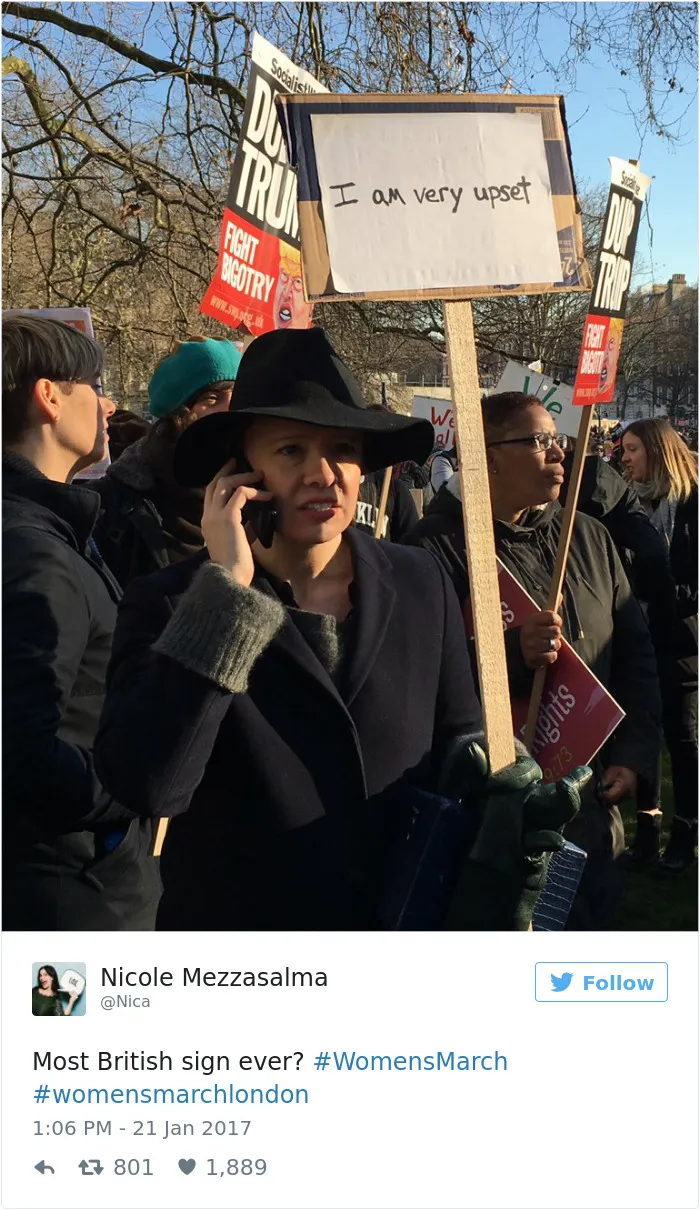 235 Of The Best Signs From Women's Marches Around The World
