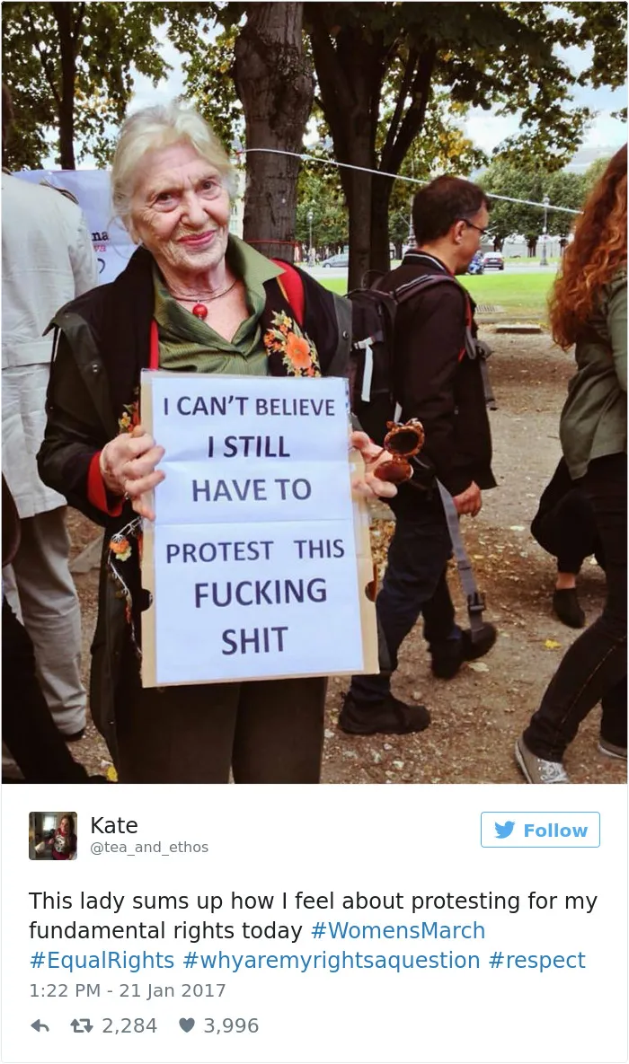 235 Of The Best Signs From Women's Marches Around The World